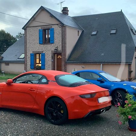 Les Logis Du Breuil Bed & Breakfast Marchéville Exterior foto