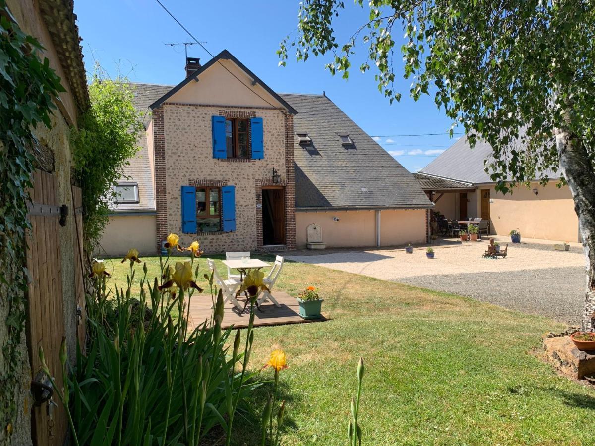 Les Logis Du Breuil Bed & Breakfast Marchéville Exterior foto